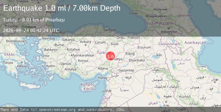Map of CENTRAL TURKEY