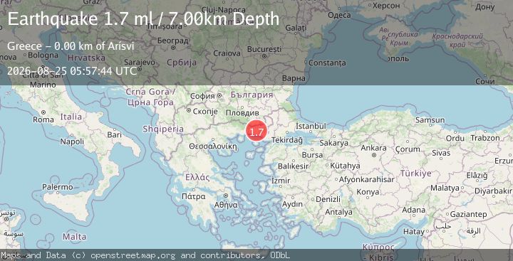 Map of GREECE