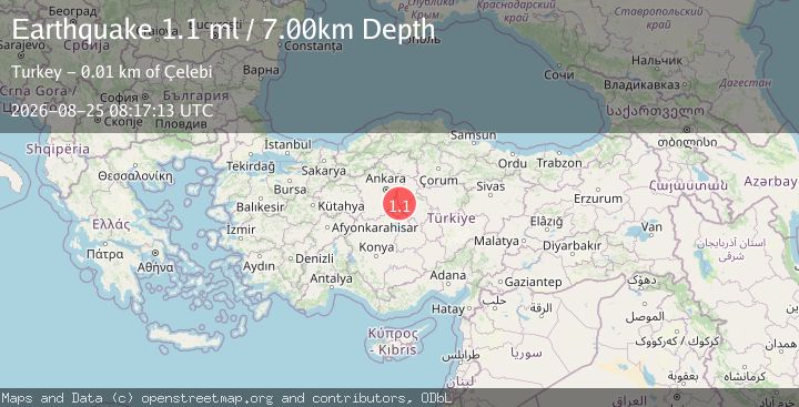 Map of CENTRAL TURKEY