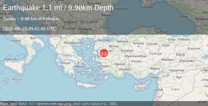 Map of WESTERN TURKEY