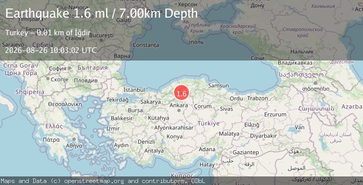 Map of CENTRAL TURKEY