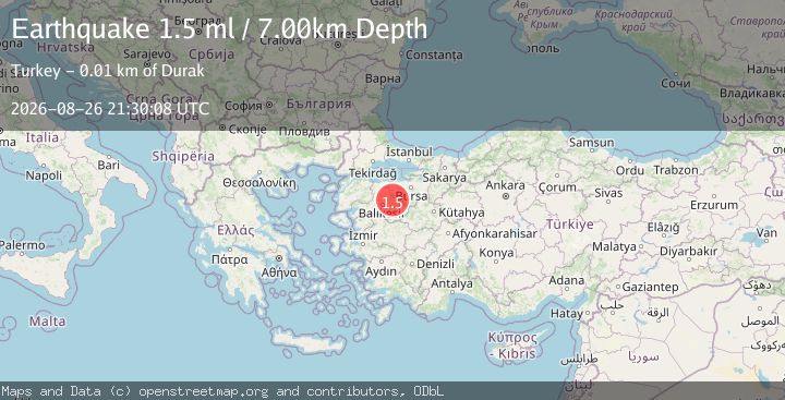 Map of WESTERN TURKEY