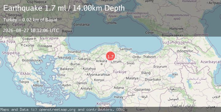 Map of CENTRAL TURKEY