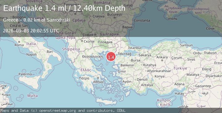 Map of AEGEAN SEA