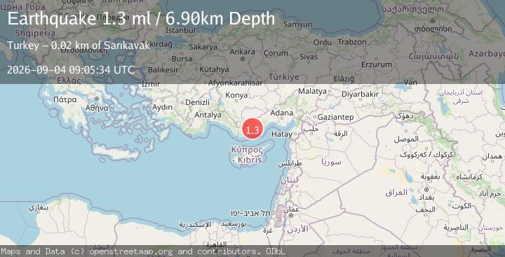 Map of CENTRAL TURKEY