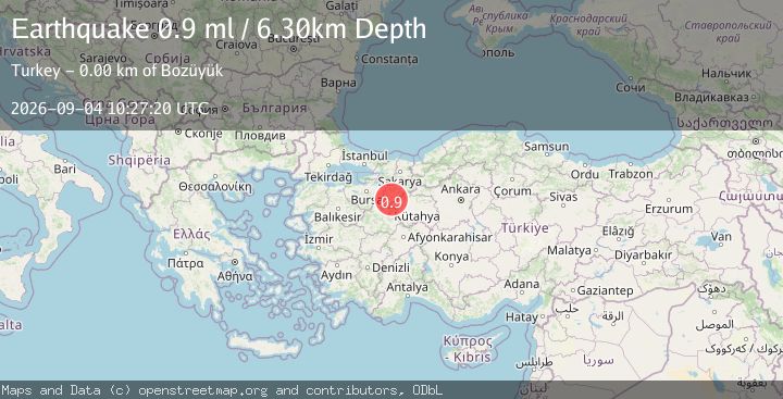 Map of WESTERN TURKEY