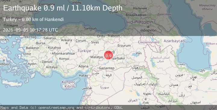 Map of EASTERN TURKEY