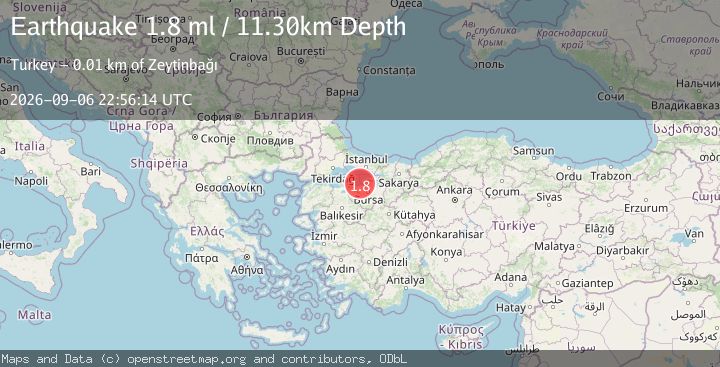 Map of WESTERN TURKEY