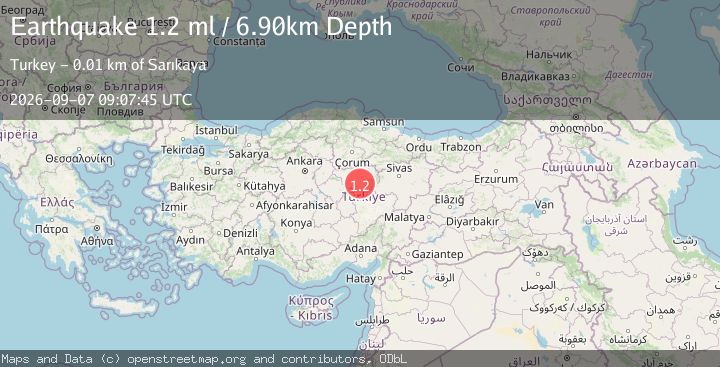 Map of CENTRAL TURKEY