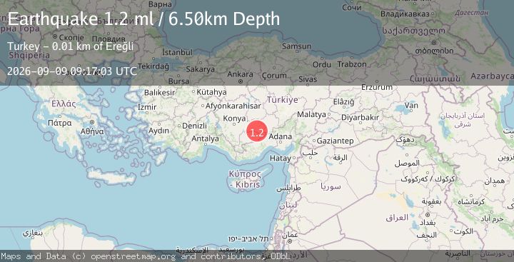 Map of CENTRAL TURKEY