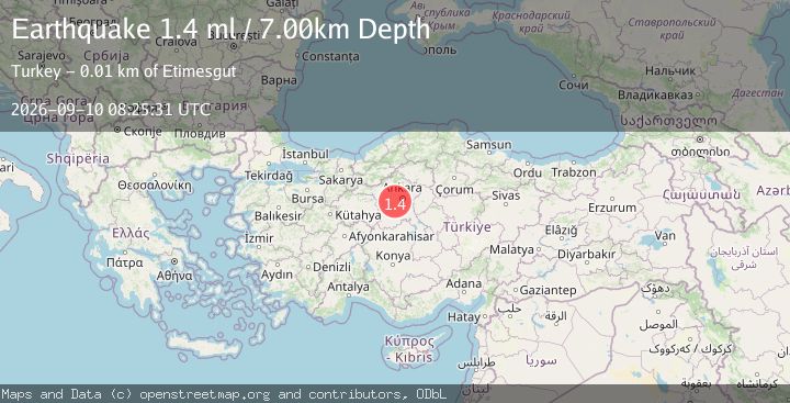 Map of CENTRAL TURKEY