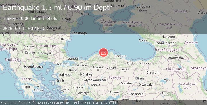 Map of CENTRAL TURKEY