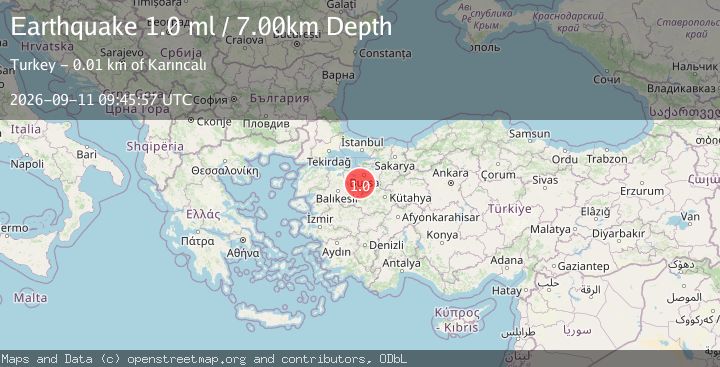 Map of WESTERN TURKEY
