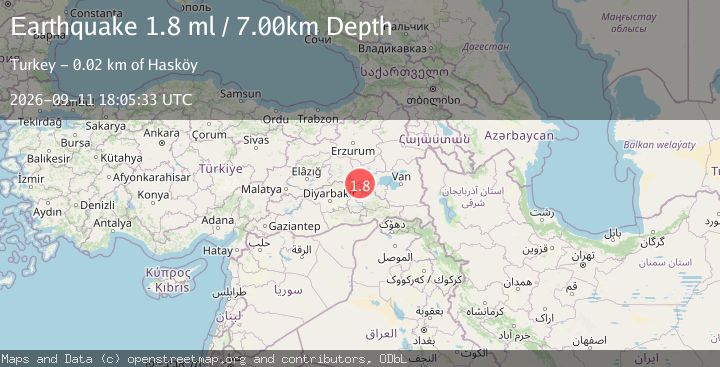 Map of EASTERN TURKEY