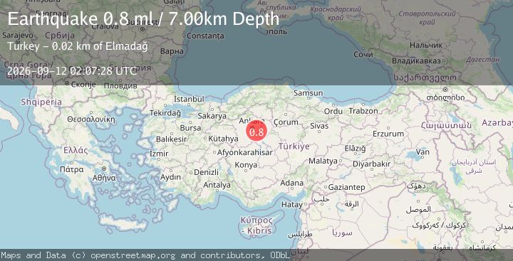 Map of CENTRAL TURKEY