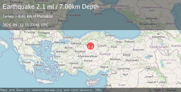 Map of CENTRAL TURKEY