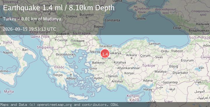Map of WESTERN TURKEY