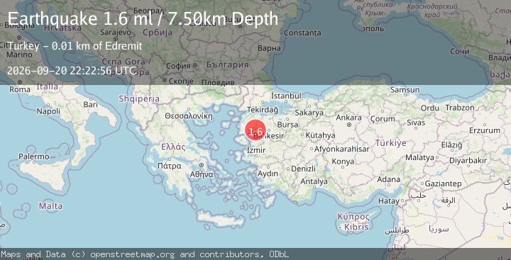 Map of WESTERN TURKEY