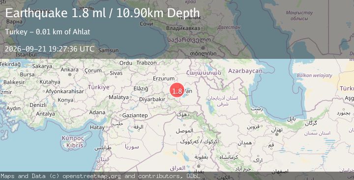 Map of EASTERN TURKEY