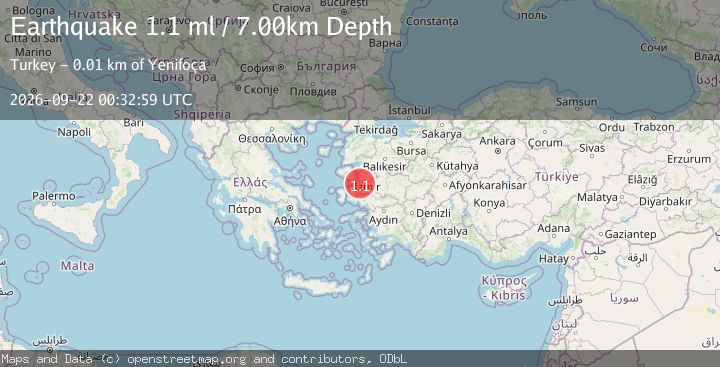 Map of NEAR THE COAST OF WESTERN TURKEY