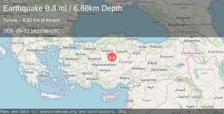 Map of CENTRAL TURKEY