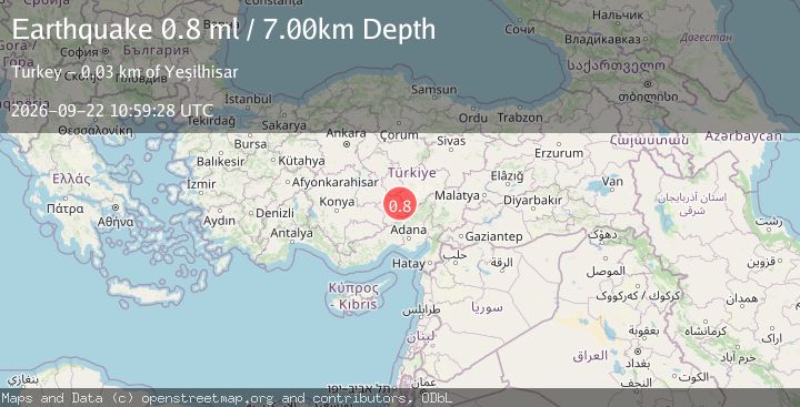 Map of CENTRAL TURKEY