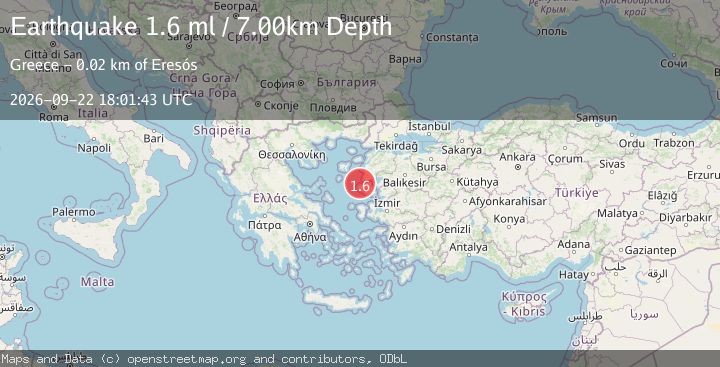 Map of AEGEAN SEA