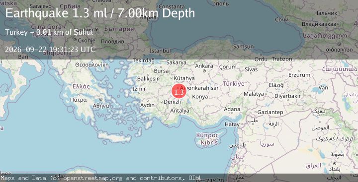 Map of WESTERN TURKEY
