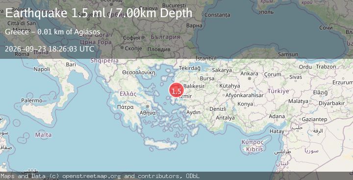 Map of NEAR THE COAST OF WESTERN TURKEY