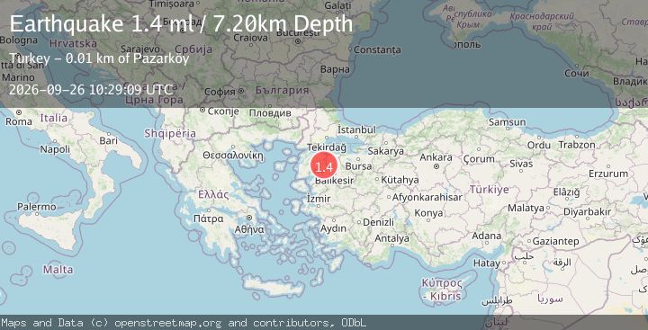 Map of WESTERN TURKEY