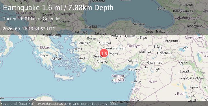 Map of WESTERN TURKEY