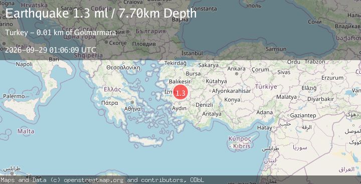 Map of WESTERN TURKEY