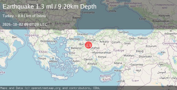 Map of WESTERN TURKEY