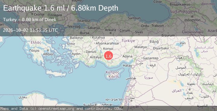 Map of CENTRAL TURKEY
