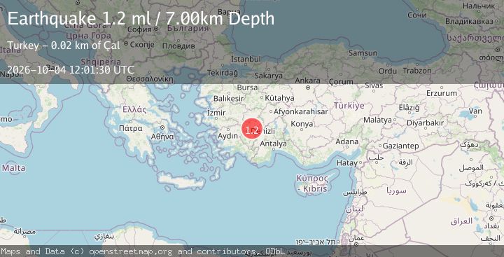 Map of WESTERN TURKEY