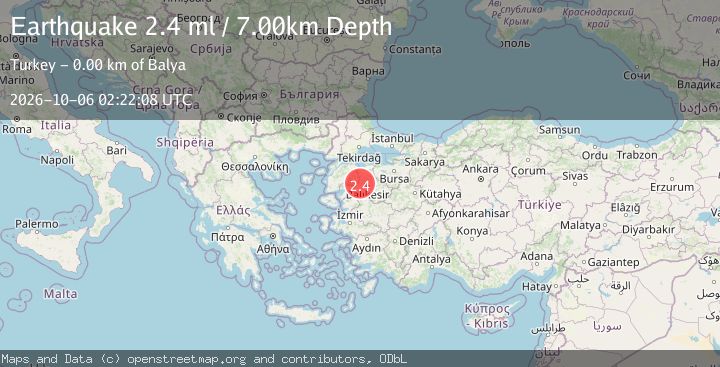 Map of WESTERN TURKEY