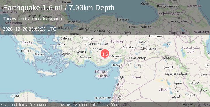 Map of CENTRAL TURKEY