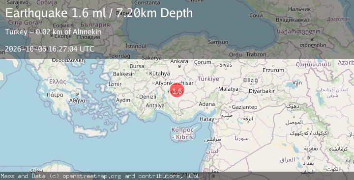 Map of CENTRAL TURKEY