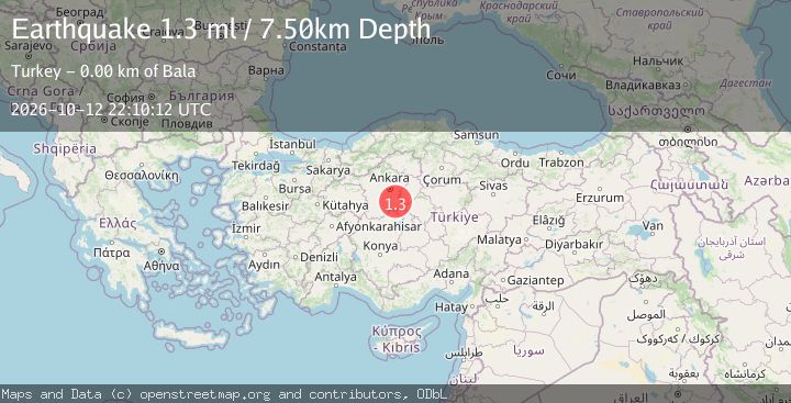 Map of CENTRAL TURKEY
