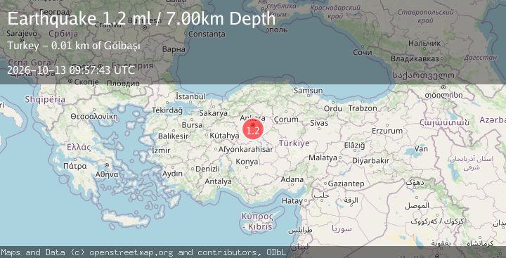 Map of CENTRAL TURKEY