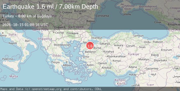 Map of WESTERN TURKEY
