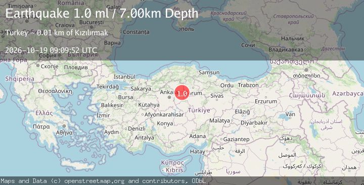 Map of CENTRAL TURKEY