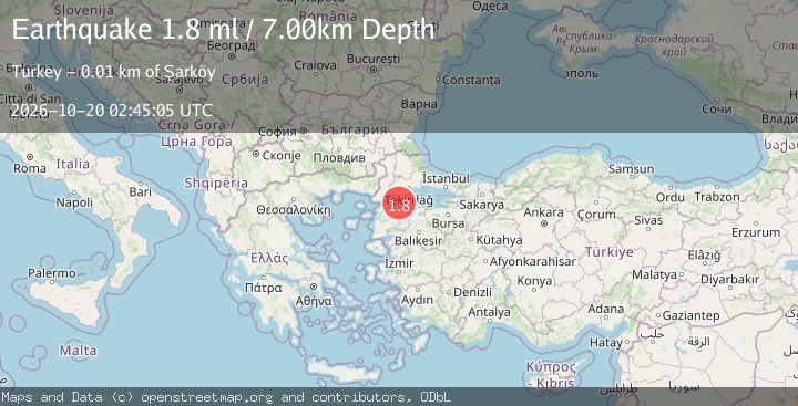 Map of WESTERN TURKEY