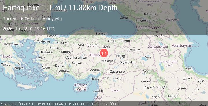 Map of CENTRAL TURKEY