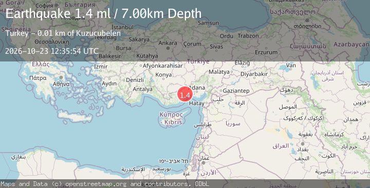 Map of CENTRAL TURKEY