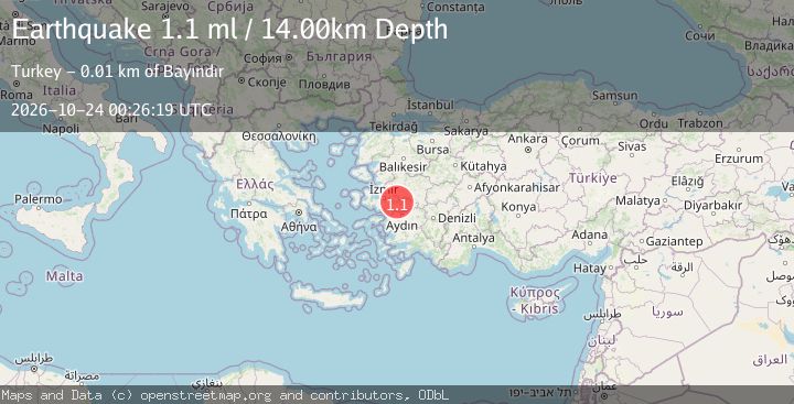 Map of WESTERN TURKEY