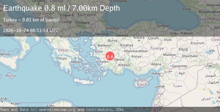 Map of WESTERN TURKEY