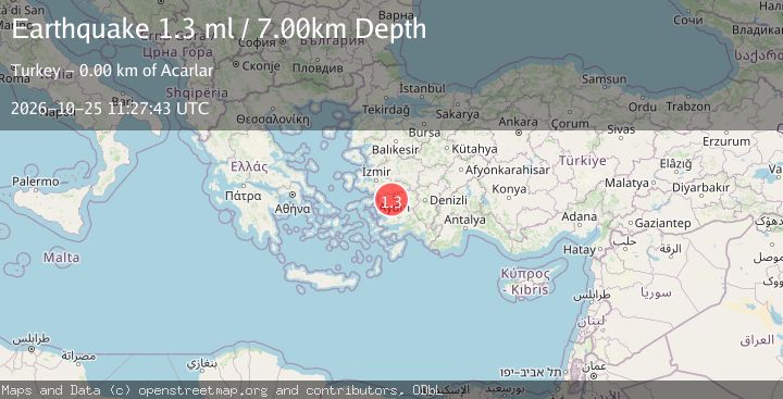 Map of WESTERN TURKEY