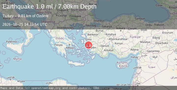 Map of WESTERN TURKEY