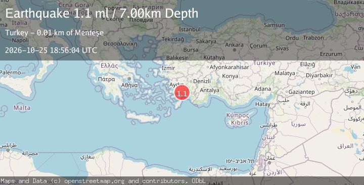 Map of DODECANESE IS.-TURKEY BORDER REG
